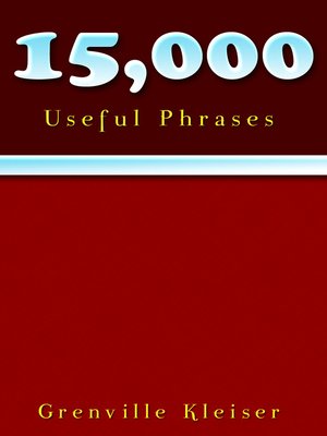 cover image of 15000 Useful Phrases